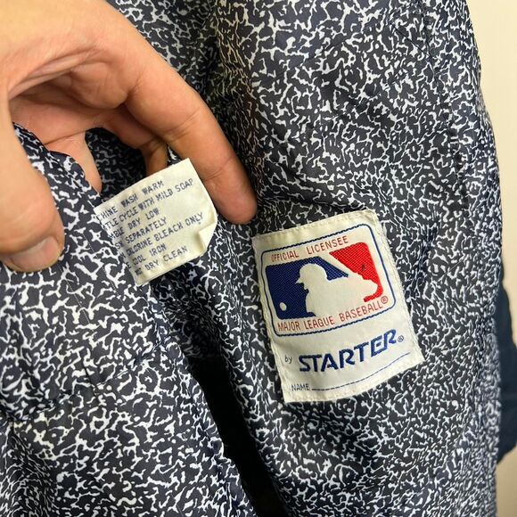 Vintage Starter MLB Navy St .Louis Cardinals Puffer Jacket Size XL - Picture 8 of 8